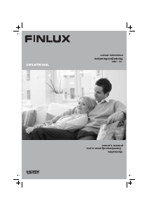 Handleiding Finlux 24FLHTR160L LCD televisie