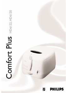 Mode d’emploi Philips HD6120 Comfort Plus Friteuse