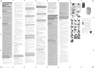 Mode d’emploi Philips BRP505 Epilateur