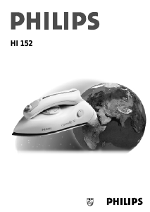 Manual Philips HI152 Iron