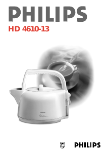 Bedienungsanleitung Philips HD4613 Wasserkocher