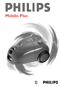 Bedienungsanleitung Philips HR8565 Mobilo Plus Staubsauger