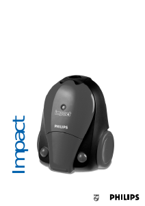 Kullanım kılavuzu Philips HR8360 Impact Elektrikli süpürge