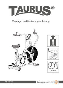 Bedienungsanleitung Taurus Ergo-X Heimtrainer