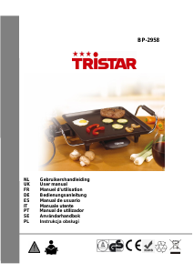 Manual Tristar BP-2958 Table Grill