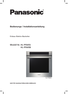 Bedienungsanleitung Panasonic HL-PF685S Backofen