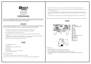 Handleiding Blockhead BHGC75 Gamecontroller