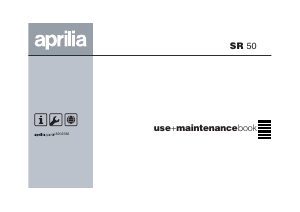 Handleiding Aprilia SR 50 (2003) Scooter