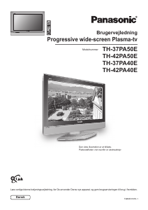 Brugsanvisning Panasonic TH-37PA50E Plasma TV
