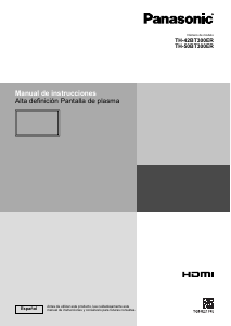 Manual de uso Panasonic TH-42BT300ER Televisor de plasma