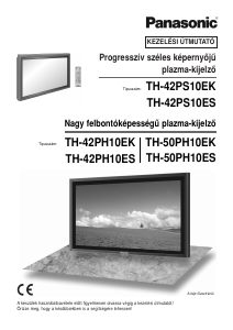 Használati útmutató Panasonic TH-42PS10EK Plazmatelevízió