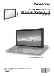 Manual de uso Panasonic TH-50PF9EK Televisor de plasma