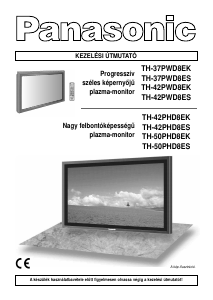 Használati útmutató Panasonic TH-50PHD8ES Plazmatelevízió