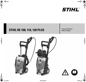 Bruksanvisning Stihl RE 128 Plus Högtryckstvätt