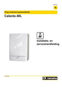 Handleiding Remeha Calenta CW6 CV-ketel