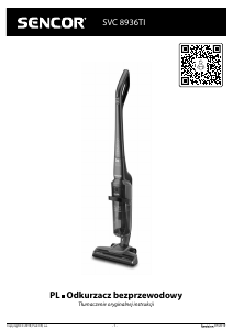 Instrukcja Sencor SVC 8936TI Odkurzacz