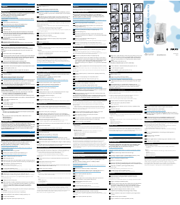 Manual Philips HD7522 Cucina Cafetieră