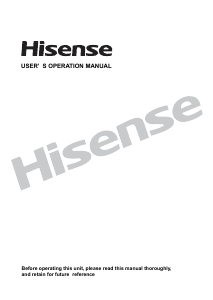 Handleiding Hisense WFPV9014EM Wasmachine