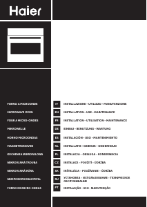 Instrukcja Haier HWO45NB6T0B1 Kuchenka mikrofalowa
