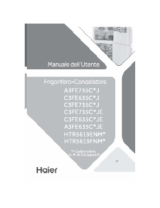 Manuale Haier HTR5619ENMG Frigorifero-congelatore