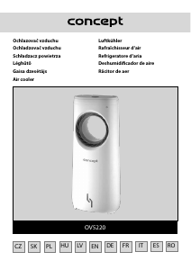 Manuál Concept OV5220 Větrák