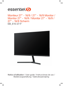 Handleiding Essentiel B EB_E10-27-F LED monitor