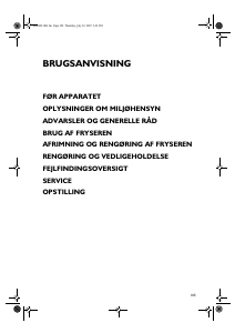 Brugsanvisning Bauknecht GKA 118 Fryser