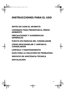 Manual de uso Bauknecht GKA 118 Congelador