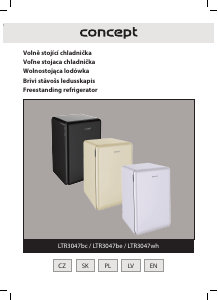 Manuál Concept LTR3047WH Lednice
