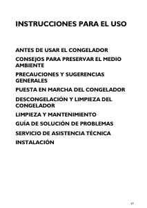 Manual de uso Bauknecht GKA 1411 Congelador