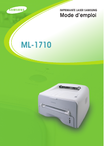 Mode d’emploi Samsung ML-1710 Imprimante