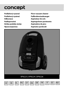 Manual Concept VP8224 Aspirator