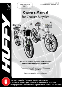 Handleiding Huffy Panama Jack Fiets