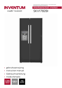 Bedienungsanleitung Inventum SKV1782BI Kühl-gefrierkombination