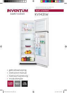 Manual Inventum KV1431W Fridge-Freezer