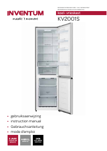 Manual Inventum KV2001S Fridge-Freezer