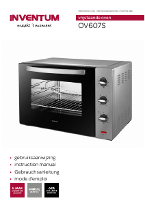 Bedienungsanleitung Inventum OV607S Backofen