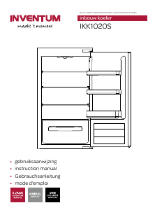 Mode d’emploi Inventum IKK1020S Réfrigérateur