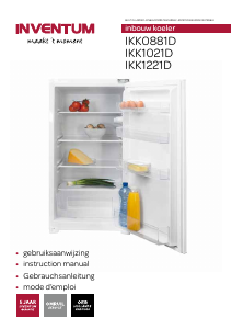 Mode d’emploi Inventum IKK1221D Réfrigérateur