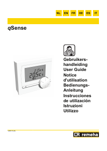 Bruksanvisning Remeha qSense Thermostat
