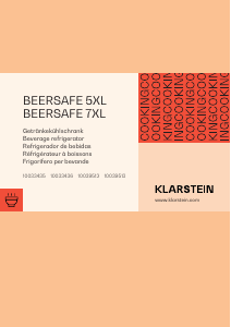 Bedienungsanleitung Klarstein 10033436 Beersafe Kühlschrank