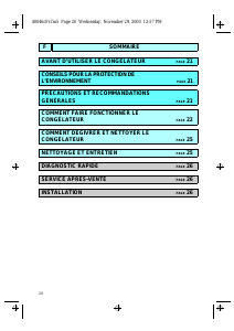 Mode d’emploi Bauknecht GKC 1348/2 Congélateur