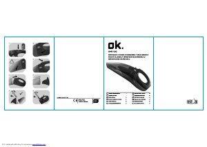 Manual OK OVR 100 Handheld Vacuum