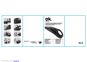 Bruksanvisning OK OVR 100 Handdammsugare