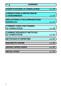 Mode d’emploi Bauknecht GKC 2943/2 Congélateur