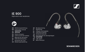 사용 설명서 Sennheiser IE 900 헤드폰