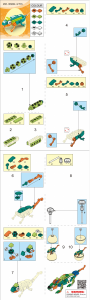 Bedienungsanleitung Sluban set M38-B0969S Qbricks Egg Chamäleon
