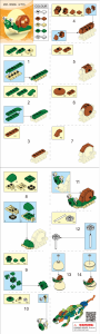Bedienungsanleitung Sluban set M38-B0969S Qbricks Egg Schnecke