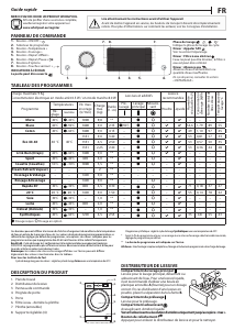 Mode d’emploi Whirlpool FFDB 9458 BV FR Lave-linge