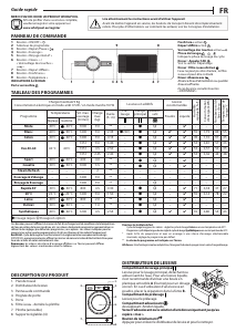 Mode d’emploi Whirlpool FFBS 9458 WV FR Lave-linge